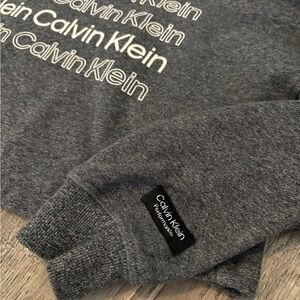 Calvin Klein Gray Crewneck Sweater